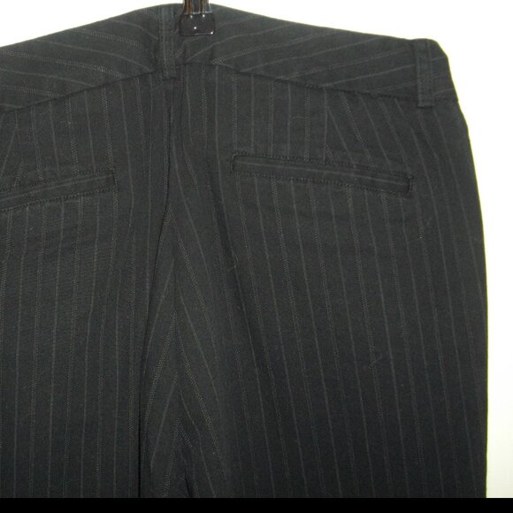 Women's Dockers Ideal Fit black pinstripe trouser, size 10, new. - Picture 2 of 2